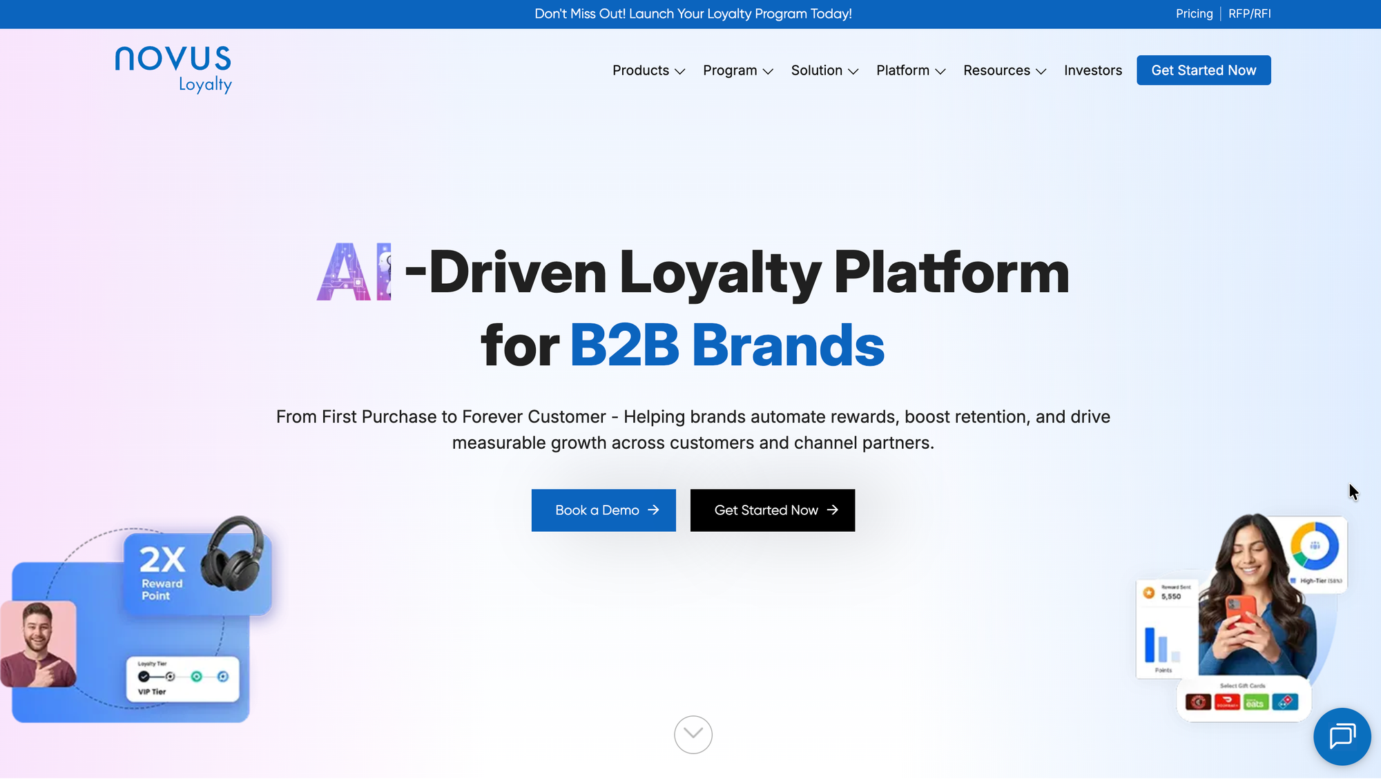 Novus WhatsApp Loyalty Tool