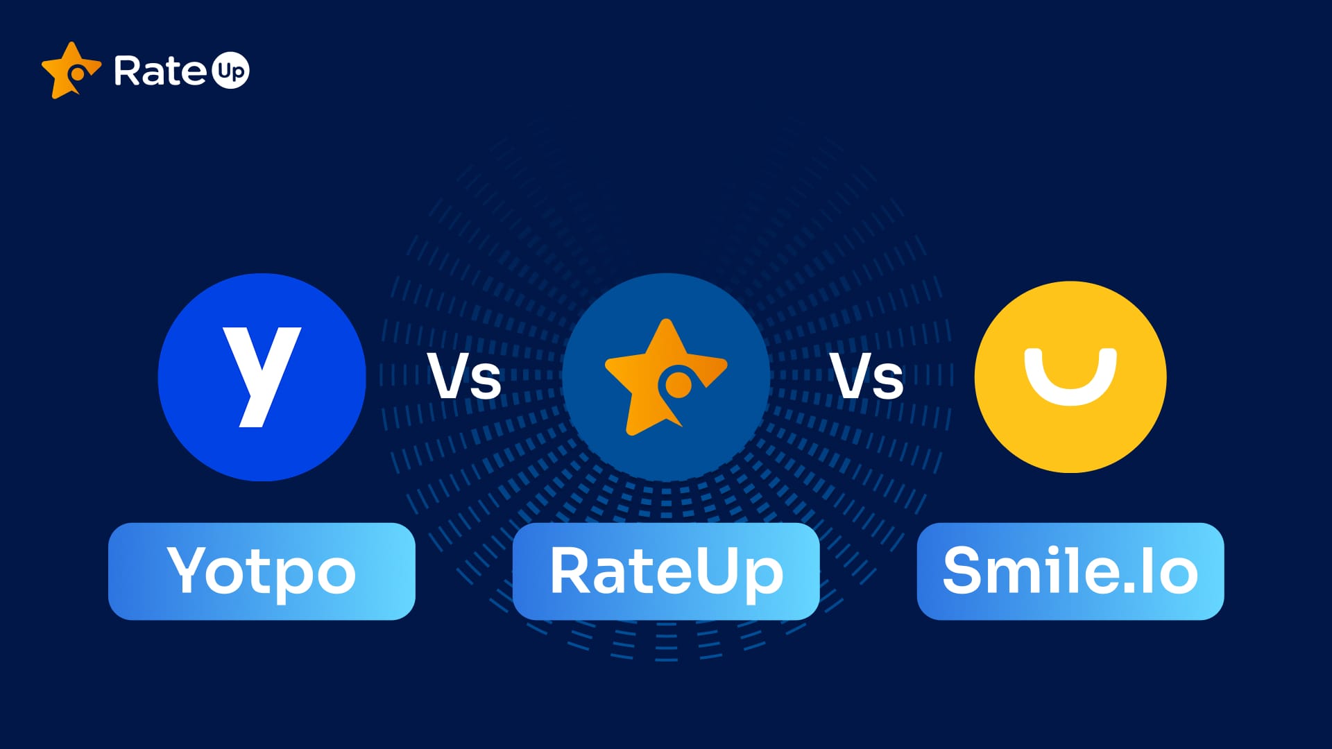 RateUp vs Yotpo vs Smile.io - Which Loyalty Platform Is Right for 2025?